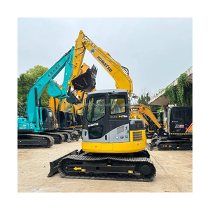 Miniexcavadora Komatsu PC78US Usada con Certificación CE, Marca Japonesa Original, 7 Toneladas, Motor, Caja de Cambios y Bomba de Engranajes para Venta con Inspección por Video - Product Image 1