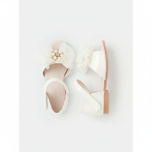 Sandales Premium Coréennes OZKIZ F06 pour Filles de 2 à 7 Ans – Été, Bout Ouvert, Respirantes, Tendance avec Décoration Florale – Vente en Gros - Product Image 2