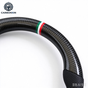พวงมาลัยคาร์บอนไฟเบอร์สำหรับ Honda CRV HR-V Civic 11th Type R FL5 SI Acura Integra อุปกรณ์ตกแต่งรถยนต์ - Product Image 4