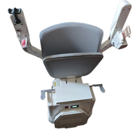 Nouveau fauteuil monte-escalier électrique sans obstacle en acier droit à moteur électrique 2024 pour personnes handicapées pour une utilisation à domicile ou à l'hôtel