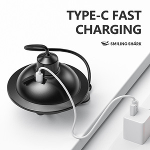 Lampe suspendue LED rechargeable par USB, lumière douce pour le camping en plein air, Smiling Shark - Product Image 3