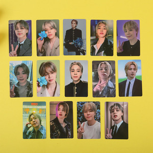 KPOP Jimin MUSE V LAYOVER-Cartes photographiques de selfie, cartes postales, double face, collection de fans, 10/14 pièces/ensemble - Product Image 2