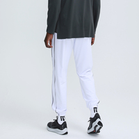 Pantalon de jogging d'entraînement pour hommes, coupe ample, respirant, grande taille, avec logo personnalisé, idéal pour le basketball – Vente en gros