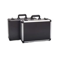 Boîte à outils en aluminium coloré, OEM/ODM personnalisable, boîte rigide avec doublure en mousse souple, résistante à la poussière, revêtement imperméable, légère et portable