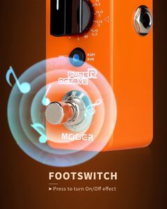 Pédale musicale MOOER <span class=keywords><strong>Micro</strong></span> Series Overdrive Boost Delay Noise Gate Flanger (Purer Octave) - Product Image 5