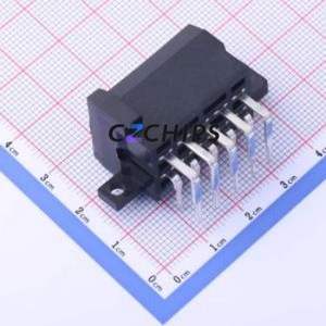 K828801WR-2x05-PTSN Automotive Connector Bent Lead Through Hole Connector 10P 5mm 2 Right Angle Insert - Product Image 2