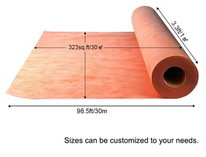 Membrane d'étanchéité composite en polymère PE PP pour toiture industrielle et <span class=keywords><strong>sol</strong></span>, fabriquée à partir de film en polyéthylène et polypropylène pour salle de bain - Product Image 1
