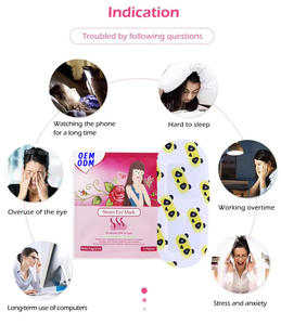 Emballage personnalisé avec logo OEM Nouveau masque pour les <span class=keywords><strong>yeux</strong></span> à vapeur lavande Graphène auto-chauffant en coton Soins des <span class=keywords><strong>yeux</strong></span> de voyage Patchs pour le corps pour la <span class=keywords><strong>bouche</strong></span> nasale - Product Image 5