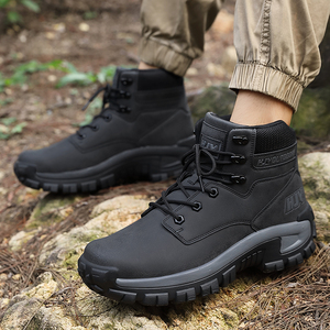 <span class=keywords><strong>Scarponi</strong></span> da <span class=keywords><strong>Trekking</strong></span> da Uomo, Scarpe Outdoor con Tomaia Alta, Primavera-Estate, Taglie Grandi 39-46 per Arrampicata - Product Image 3