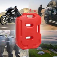 5L Taşınabilir Plastik Acil Durum Alet Çantası Yağ Bidonu Yakıt Deposu 4x4 Arazi Araçları için