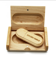 Clé USB en forme de clé en bois écologique avec stockage de 2 Go, 4 Go, 8 Go, 16 Go, 32 Go, 64 Go-personnalisable et haute performance