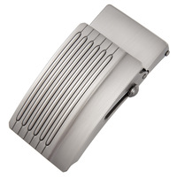 Nouvelle boucle de ceinture décontractée pour homme en alliage de zinc moulé sous pression avec impression par transfert thermique GF36-5122