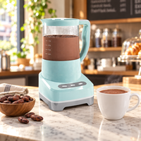 Machine automatique électrique à usage domestique pour boissons au chocolat chaud Mousseur à lait Machine à boissons au cacao Machine à boissons mélangées