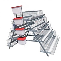 Jaula de alambre de acero comercial usada para huevos y pollos con larga vida útil, modelo BAIYI BYCC-01, en Guangzhou, China Trade