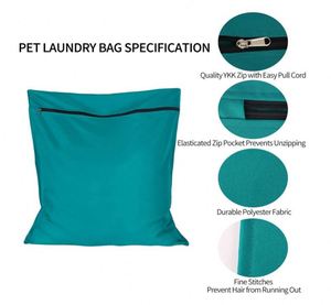 Bolsa de lavandería para mascotas, muestra gratuita, evita que el pelo de las mascotas bloquee la lavadora para perros, gatos y caballos, removedor de pelo de forma segura - Product Image 4