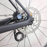 Vélo complet avec frein à disque, roue WheelTop EDS-2*12S, cadre en carbone, cadre de vélo de route, pièces de vélo, roues à rayons en carbone, TT-X71