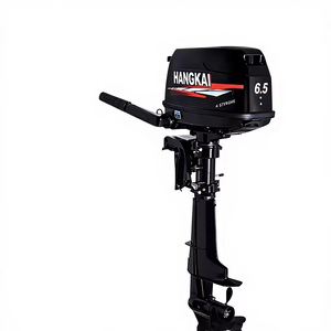 Nouveau moteur à essence manuel 2 temps 6,5 CV refroidi par eau pour bateau de pêche gonflable - Product Image 2