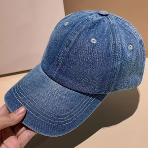 Blank Plain Denim Cap <b>Jean</b> Material Sport Cap Denim Dad Hat Custom <b>Jean</b> Caps With Own Logo Design - Product Image 3