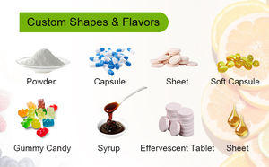 Permen Multivitamin Pria OEM ODM 40+ Tahun Methyl B12 <span class=keywords><strong>C</strong></span> & D3 Bebas Gluten Vegan Meningkatkan Imunitas 60 Buah - Product Image 5