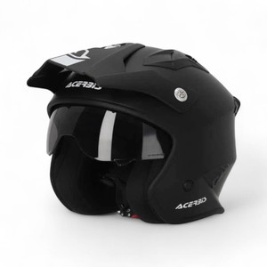 Casco Jet Bitter Aria 2206 Nero M in Policarbonato per Moto - Product Image 1