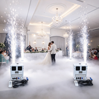 Machine à feux d'artifice à étincelles froides DMX512 avec télécommande sans fil, équipement spécial pour DJ, fêtes, mariages et événements
