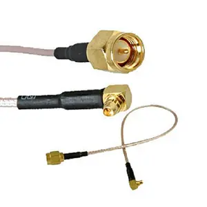 Conjunto de cabo coaxial sma em atacado para mmcx r/a rg316 58/u rg3.5/u rg5.0