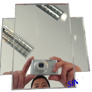 Miroir de salle de bain en verre transparent sans cadre de grande taille personnalisé, produit en série par l'usine pour les salles de bain - Product Image 4