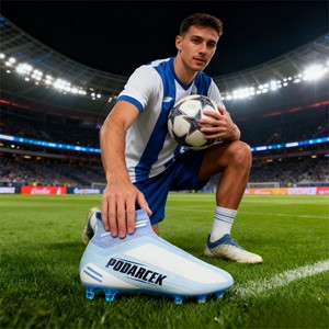 <span class=keywords><strong>Scarpe</strong></span> da Calcio Professionali Traspiranti Personalizzate OEM, <span class=keywords><strong>Tacchetti</strong></span> <span class=keywords><strong>Bassi</strong></span> per Allenamento su Erba Sintetica - Product Image 4