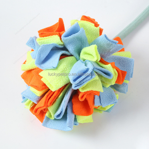 Pet Đồ Chơi 2025 Xu Hướng Bán Buôn Răng Làm Sạch Polyester Đồ Chơi Sniff Nibble Hidden Thực Phẩm Bền Con Chó Giáo Dục Đồ Chơi Tương Tác - Product Image 3