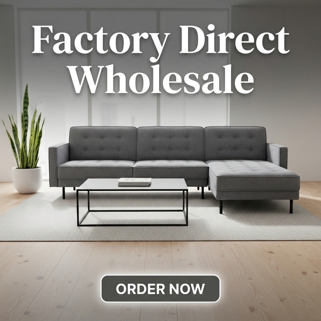 Nisco Modern L-Shaped Wooden Frame Fabric Upholstery Soft Sleeper Sofa Bed for Living Room Bedroom Apartment Hotel