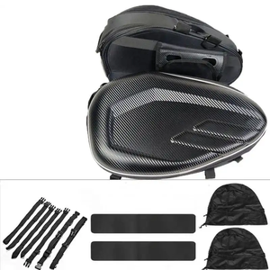 Tas helm motor, tas samping sepeda motor, tas helm kapasitas besar, tas ekor berkendara - Product Image 5