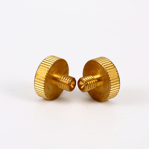 Vente directe d'usine - Produits de quincaillerie de précision - Vis à tête ronde en laiton - Product Image 6