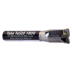 Fraise à fraiser les coins Ta5020 à 180 degrés avec queue Weldon pour inserts - Product Image 2