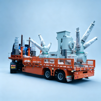 Sous-station mobile sur mesure OEM/ODM, compatible avec toutes tensions, 110 kV haute tension, 3150 A, 50/60 Hz