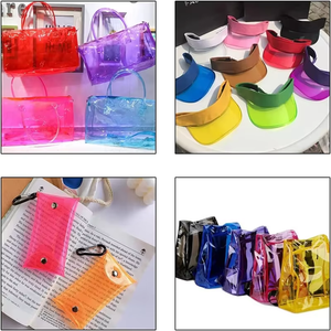 Rollo de Película Laminada Holográfica Transparente de TPU con Patrón Prismático Autoadhesivo para Envoltura de Regalos y Manualidades - Product Image 4