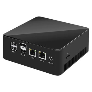 2026 Metal Office NUC NAS <b>Mini</b> <b>PC</b> I3 N350 N95 Firewall Box 2x2.5G LAN 2xNVMe DDR5 HDMI+DP+Type-C 3x4K HTPC Home Server - Product Image 1