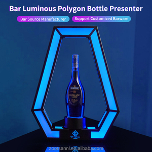 Luminous Led <strong>Bottle</strong> Service Presenter <strong>Champagne</strong> Alcohol Holder Glorifier <strong>Bottle</strong> Display Presenter Barware Supplier For Nightclub - Product Image 2