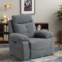 Fauteuil inclinable électrique sans fil au design moderne des États-Unis pour le salon
