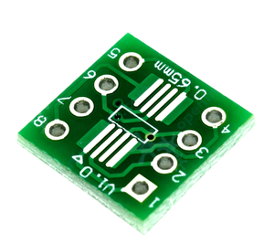 Sin plomo So/Msop/Tssop/<span class=keywords><strong>Soic</strong></span>/Sop8 a Dip8 Placa adaptadora de cuerpo estrecho de cuerpo ancho PCB 8 pines - Product Image 1