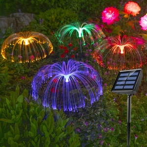 6W RGB một kéo của bốn sợi năng lượng mặt trời sứa Đèn Ngoài Trời IP65 không thấm nước năng lượng mặt trời cỏ đèn đầy màu sắc năng lượng mặt trời sân - Product Image 1