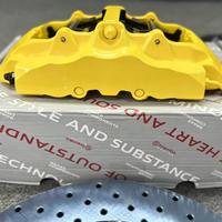 Grands étriers de frein à 8 pistons modifiés, système de freinage automobile de course à 8 pots, rotor de 405 mm, jantes de 19 pouces pour Toyota Alphard Raize Crown Audi