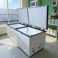 Морозильный ларь Tunto Green Power T2-BD-1380L 1380 л с верхней загрузкой, на солнечной энергии, для коммерческого и домашнего использования, с компрессорным охлаждением (-23°C) для рыбы