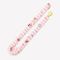 Harnais Sunraymascota personnalisé en velours Teddy, tendance, écologique, réglable, anti-évasion, avec clip frontal, double boucle et détails dorés