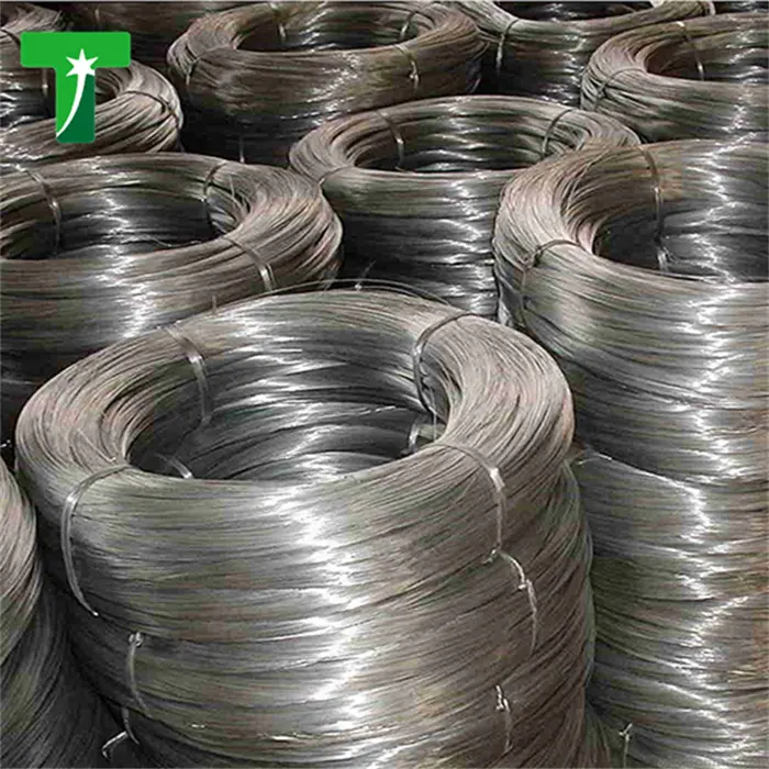 Hot Dipped Gi Galvanised Rod Factory Supply Zinc Coated High Carbon Galvanized Iron Wire Price0.3mm Wire 0.5mm 1.0mm 6mm