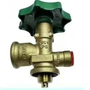 Vanne à aiguille en cuivre pour bouteille de gaz, raccord en T, installation manuelle YV 07, température normale - Product Image 3