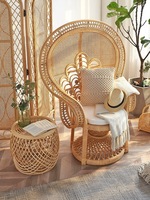 Fauteuil et canapé en rotin au design moderne, populaires pour la location d'événements de mariage, les banquets, les écoles, fabriqués en résine et en matériau PC