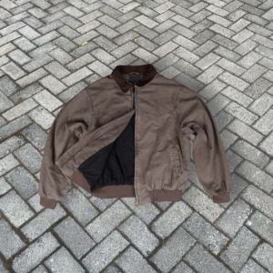 Chaqueta Vaquera de Algodón Transpirable con Lavado Ácido Vintage para Hombre, con Bolsillos Laterales y Estampado de Letras, para la Temporada de Otoño - Product Image 3