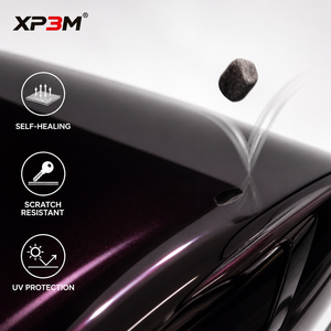 ฟิล์มหุ้มรถยนต์ XP3M Deep Agate OEM Gloss TPU สี PPF หนา 7.5 มิล ซ่อมแซมตัวเองได้ ป้องกันรอยขีดข่วน ป้องกันการเหลือง พร้อมช่องระบายอากาศ - Product Image 3