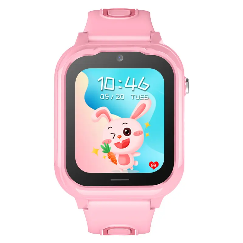 4G LTE Android Children's Smart Watch SOS Calling GPS Smartphone Watches Back to School Gift