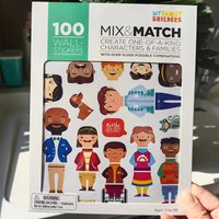 Lot de stickers personnalisés, designs variés, découpés, en vinyle imperméable, en gros avec carte de tête pour promotion en magasin
